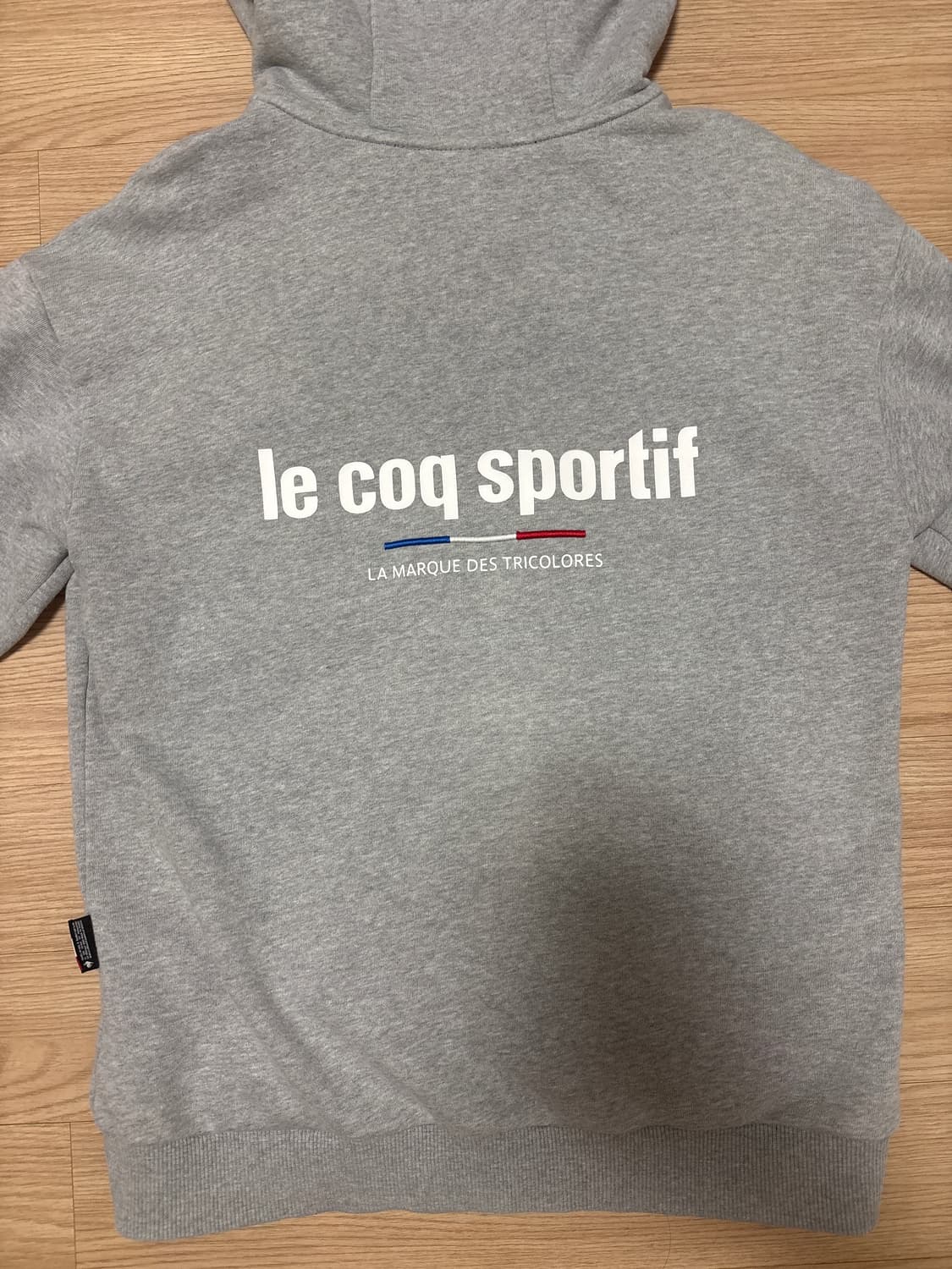 le coq sportif 회색 후드집업 급처! 상품이미지2