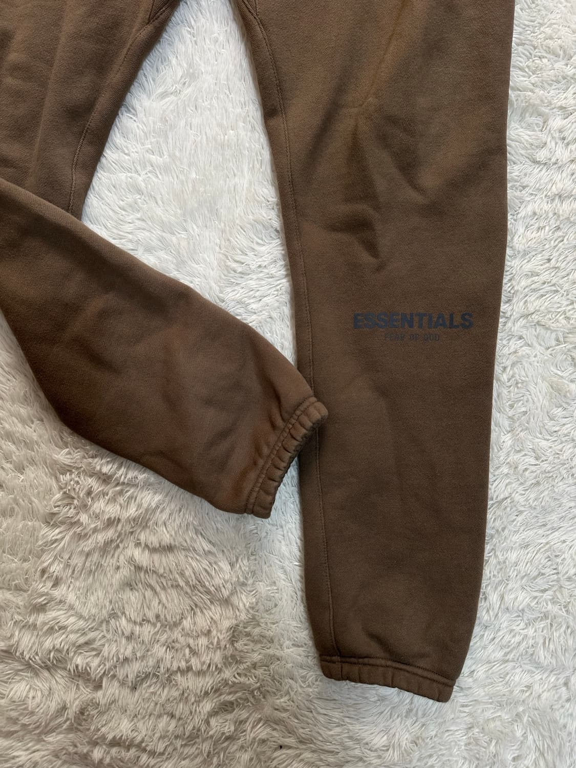 에센셜 Fear of God 갈색 바지 S 상품이미지3
