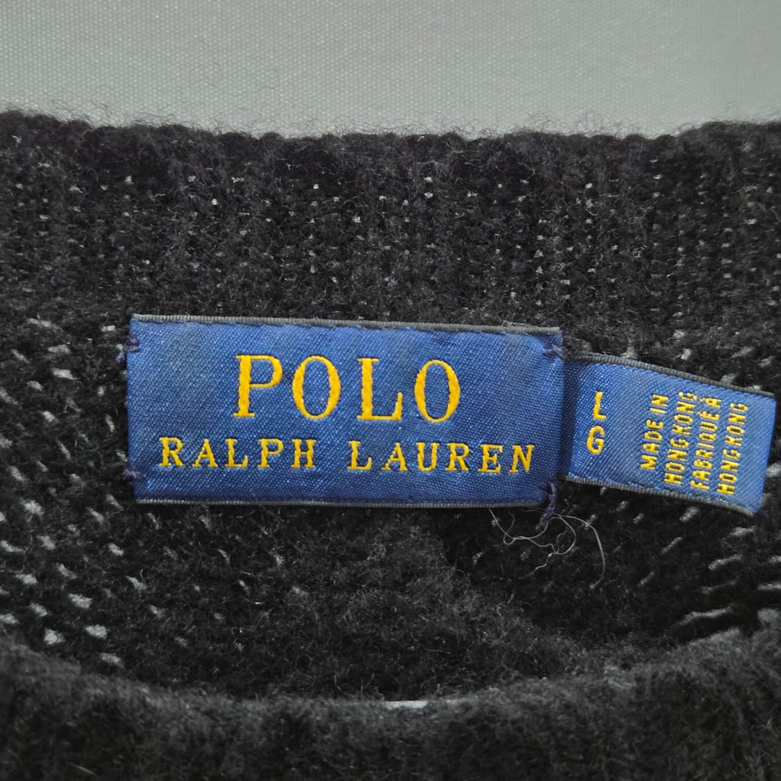 폴로랄프로렌 우먼 캐시미어 블랜드 케이블니트 L 상품이미지3