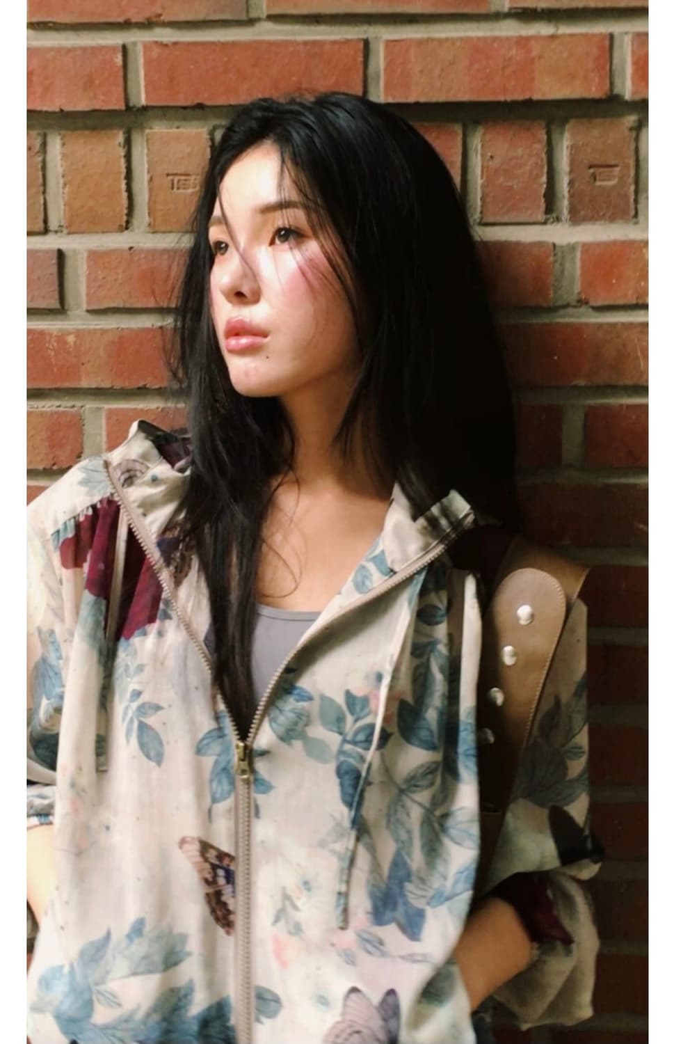 한땀한땀 호접도 쉬폰 점퍼 M 상품이미지5
