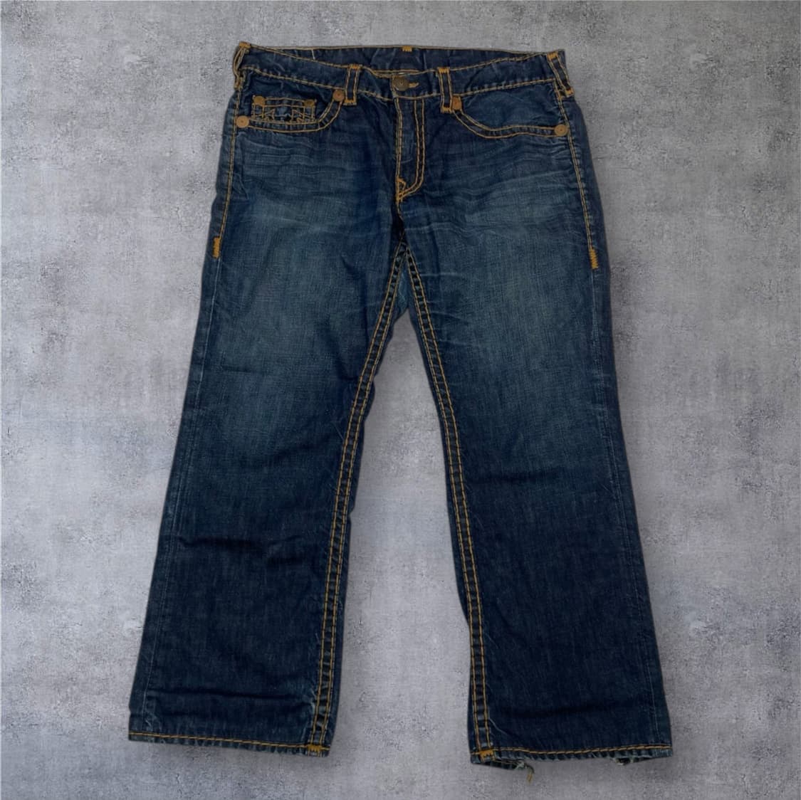 트루릴리전 True religion 중청 워싱 USA 데님팬츠 40 상품이미지1