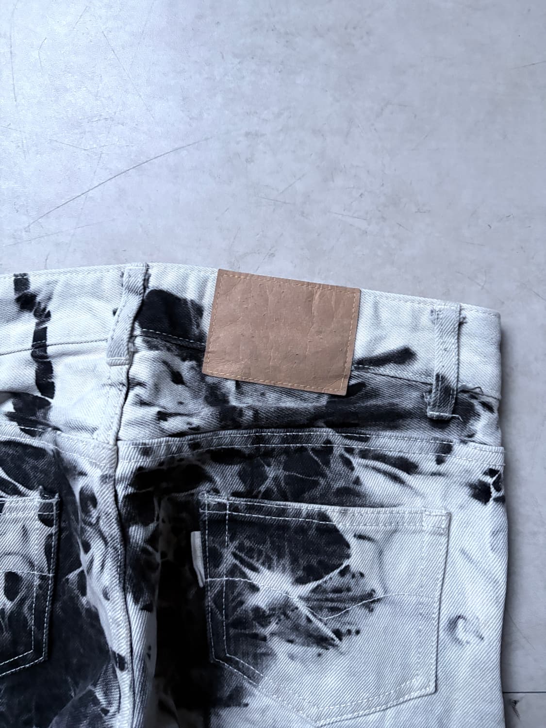 Nozomi Ishiguro / Marble Ink Denim Pants 상품이미지8