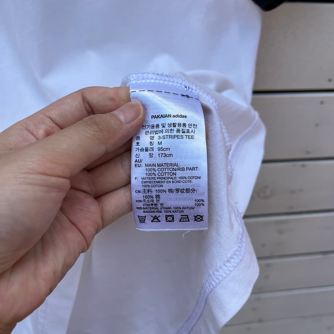 Adidas 아디다스 삼선 반팔 티셔츠 상품이미지4