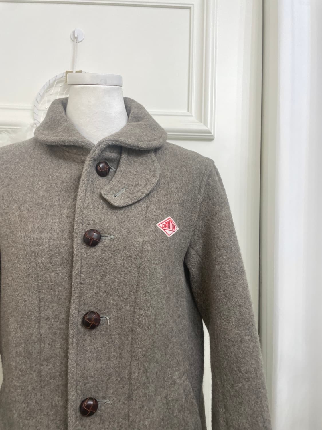 DANTON graybrown original wool coat 상품이미지6