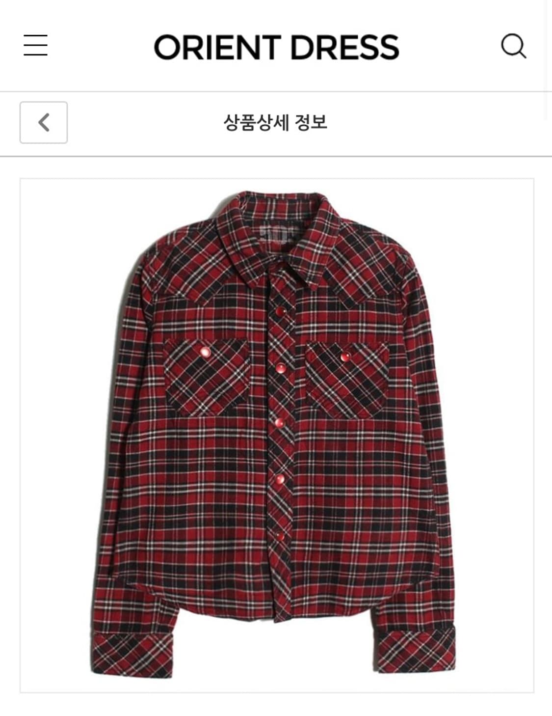 western check shirt 상품이미지1