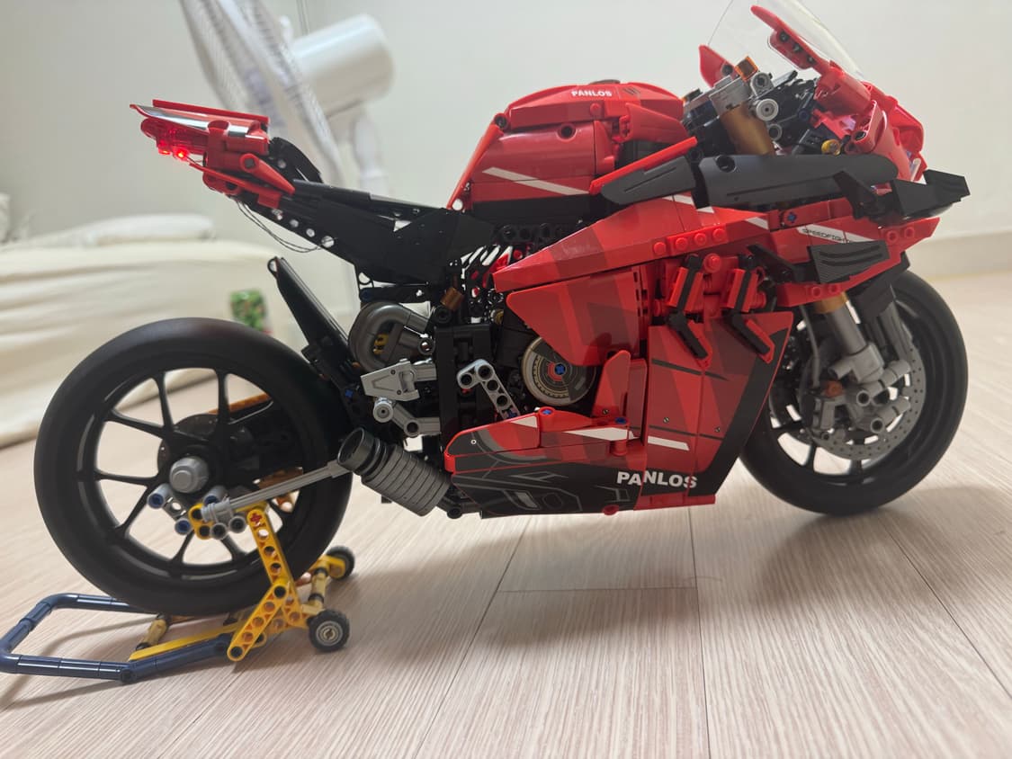 PANLOS 브릭 테크닉 오토바이 상품이미지1