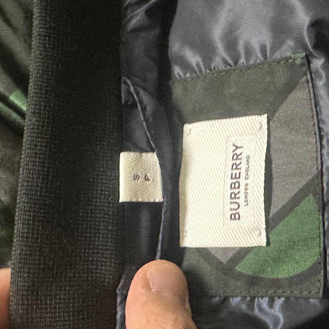 BURBERRY Ladies Monogram Print Hooded Pa 상품이미지3