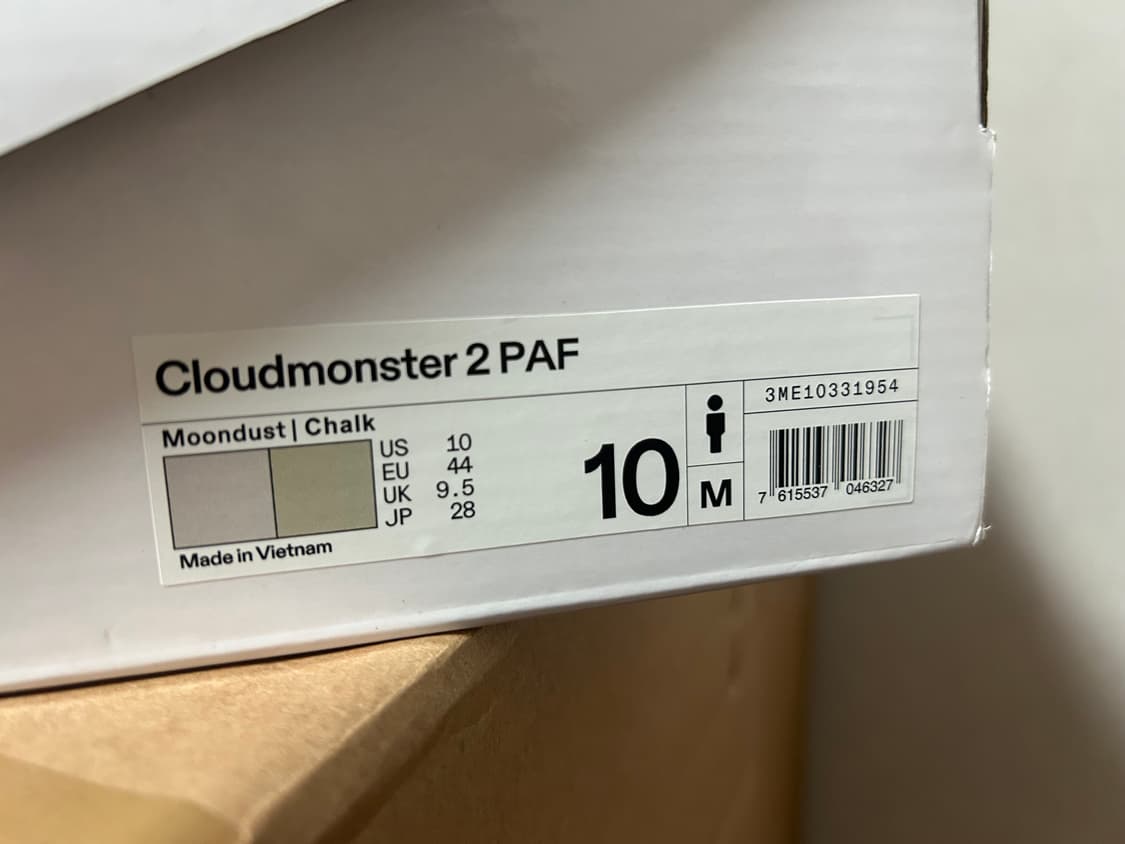 [280] 온러닝 파프 클라우드몬스터2 문더스트초크 상품이미지5