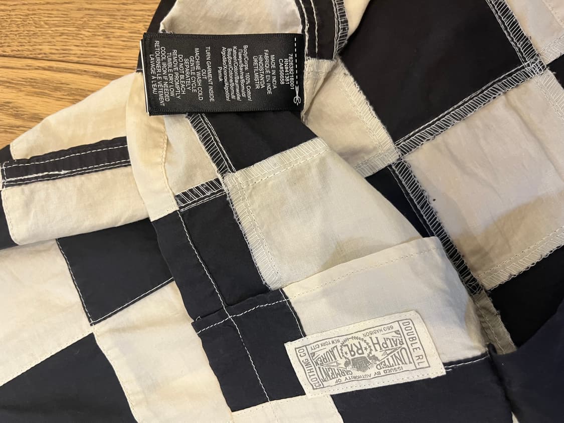 RRL 더블알엘 체커보드 셔츠 상품이미지3