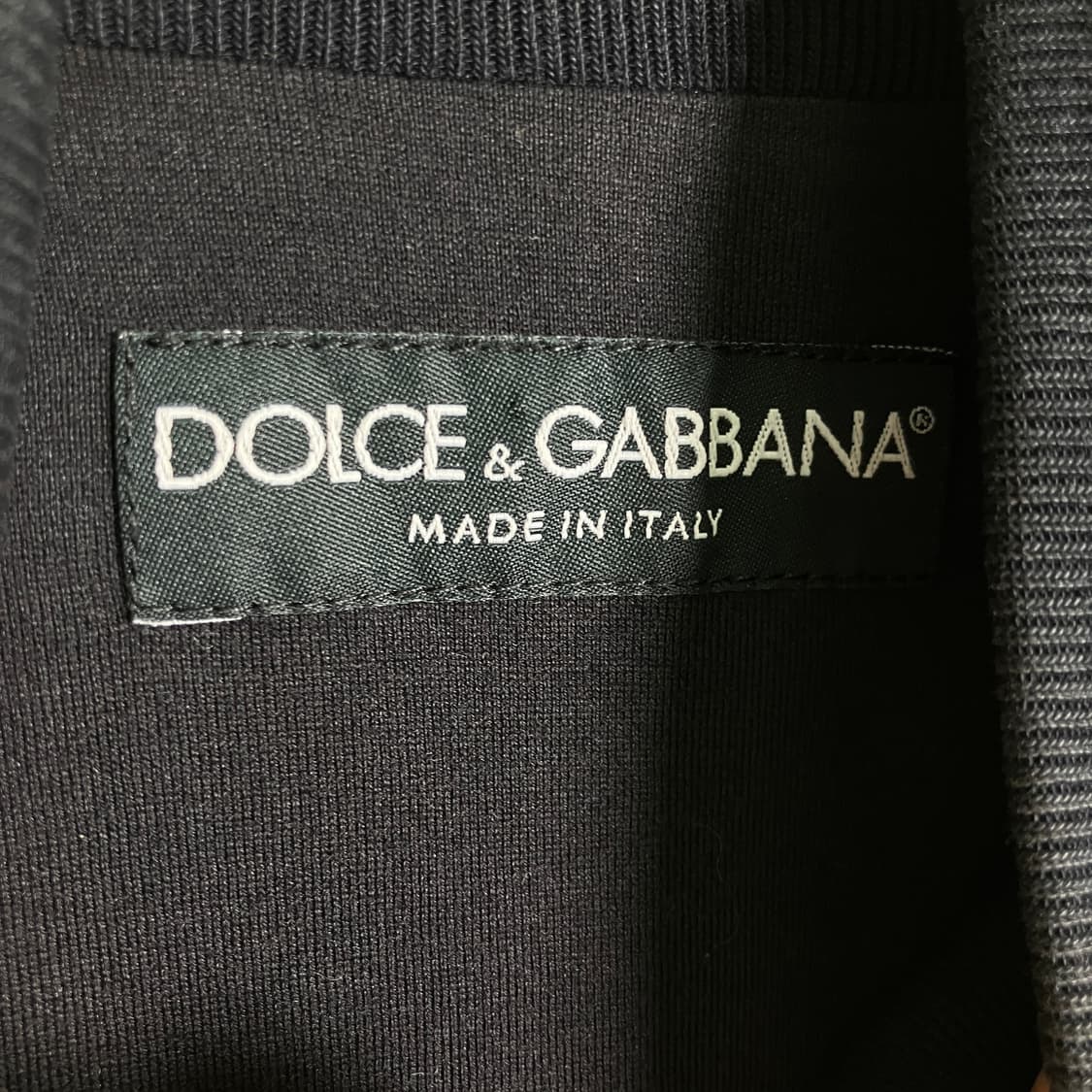 D&G 돌체앤가바나 블랙 블루종 자켓 44 상품이미지3