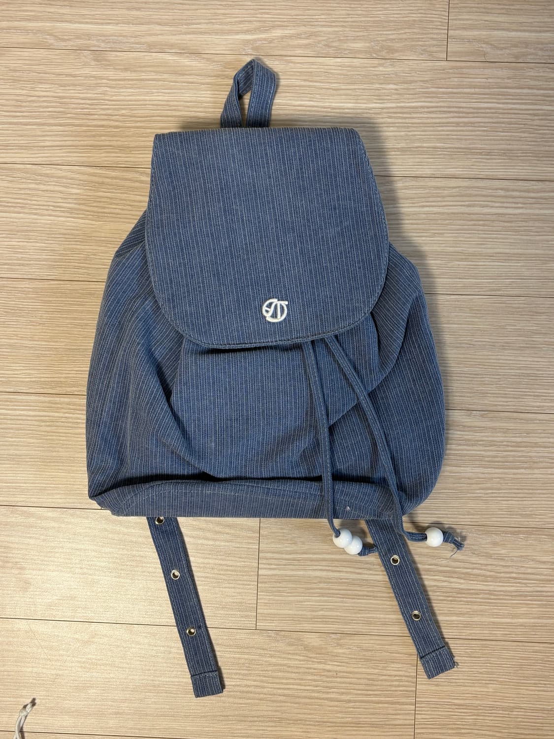 SOFT SEOUL 소프트 서울 데님 백팩 블루 상품이미지1