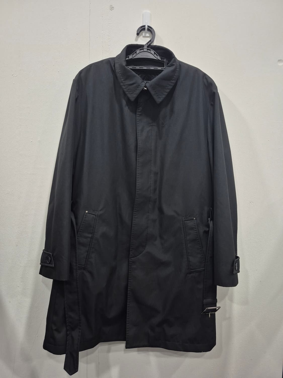 타운젠트 앙고라 100% 모 100% 분리형 롱코트 남성 110사이즈 상품이미지3