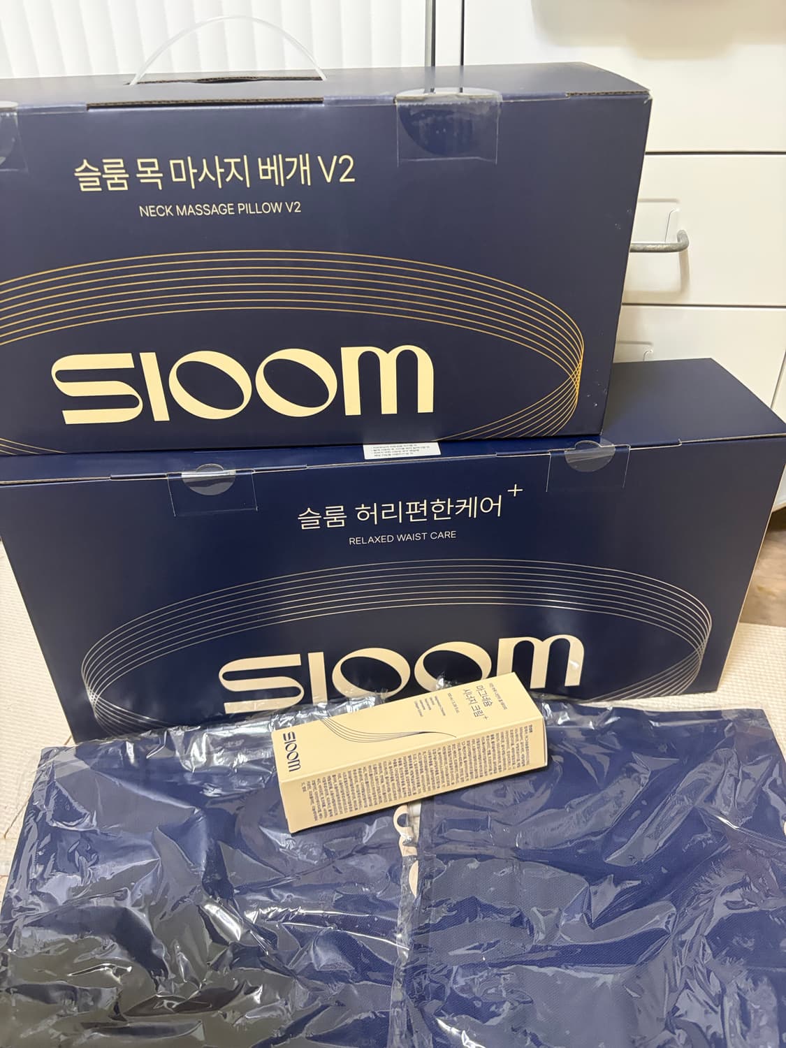 슬룸 목/허리 마사지 기기 v2 일괄 상품이미지1