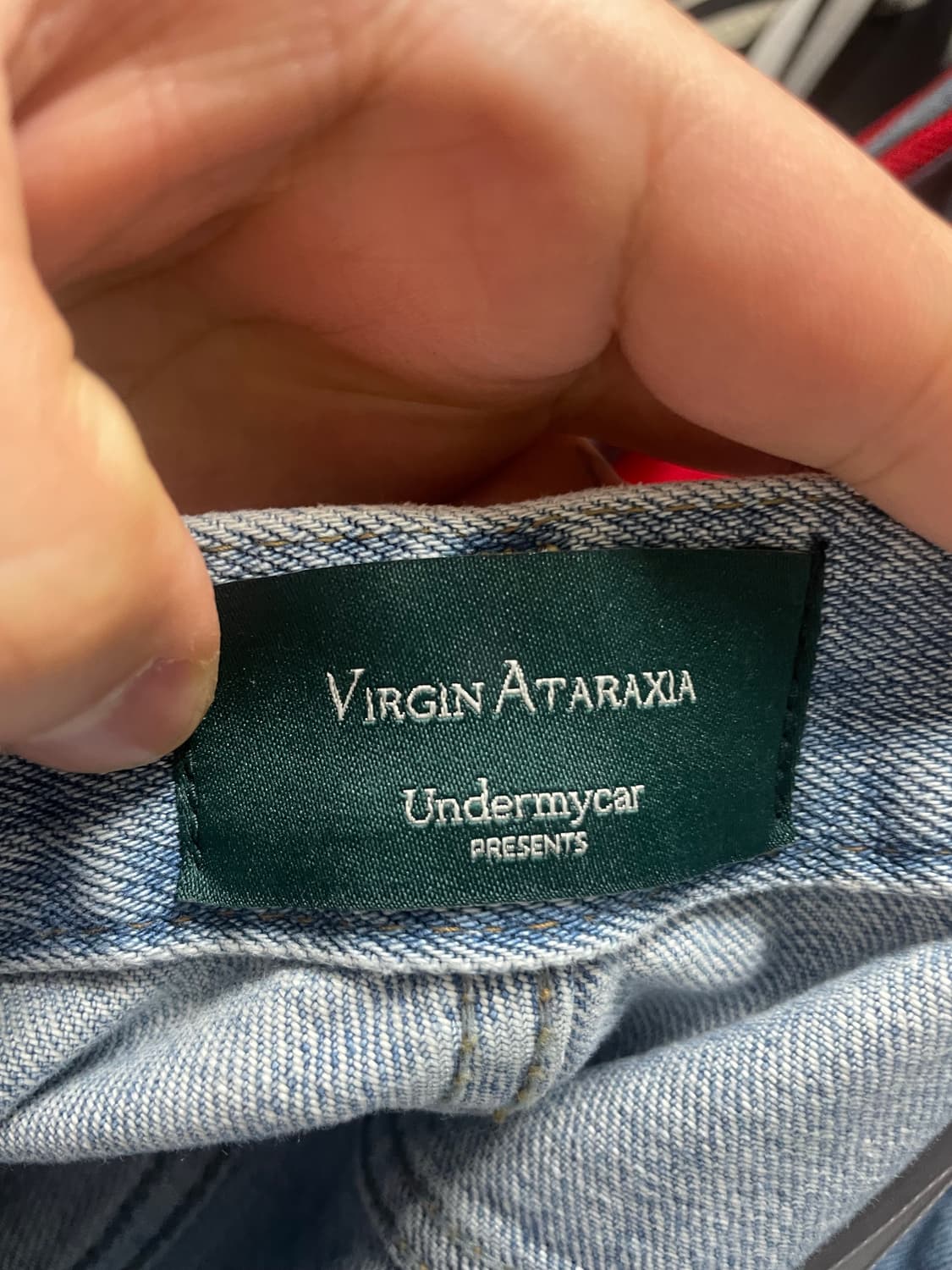 언더마이카 오버 플레어 컷팅진 상품이미지4