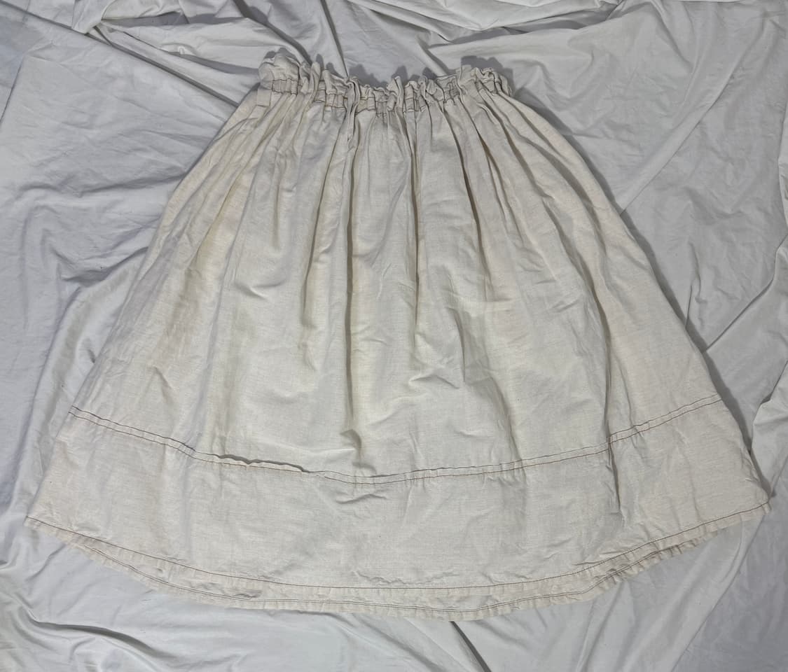 꼼데가르송 트리콧 린넨 플레어 스커트 상품이미지5