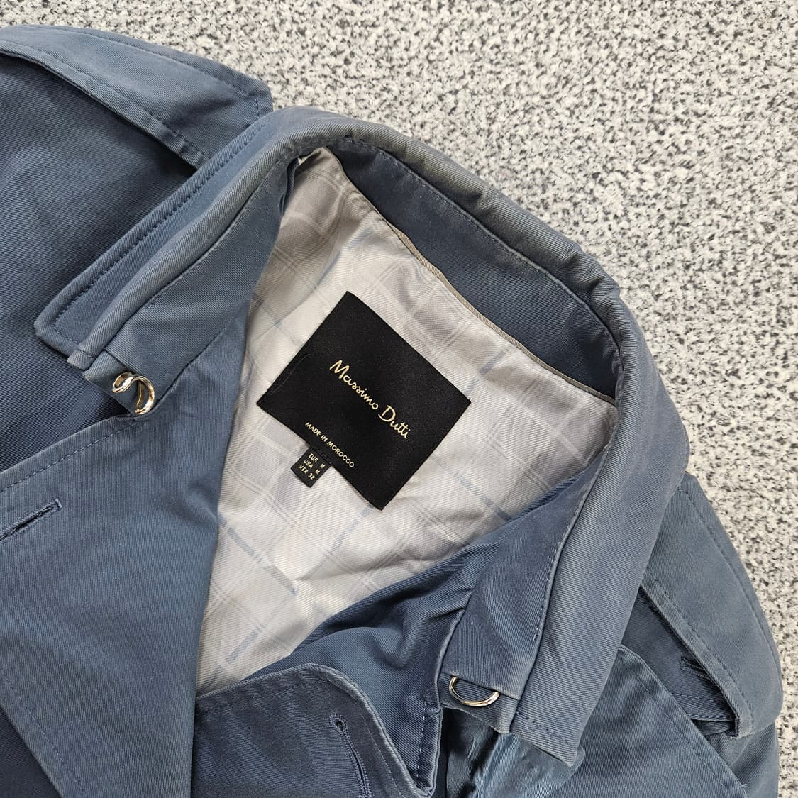 [M] 마시모두띠 여성 블루 트렌치 코트1106JM1 상품이미지3