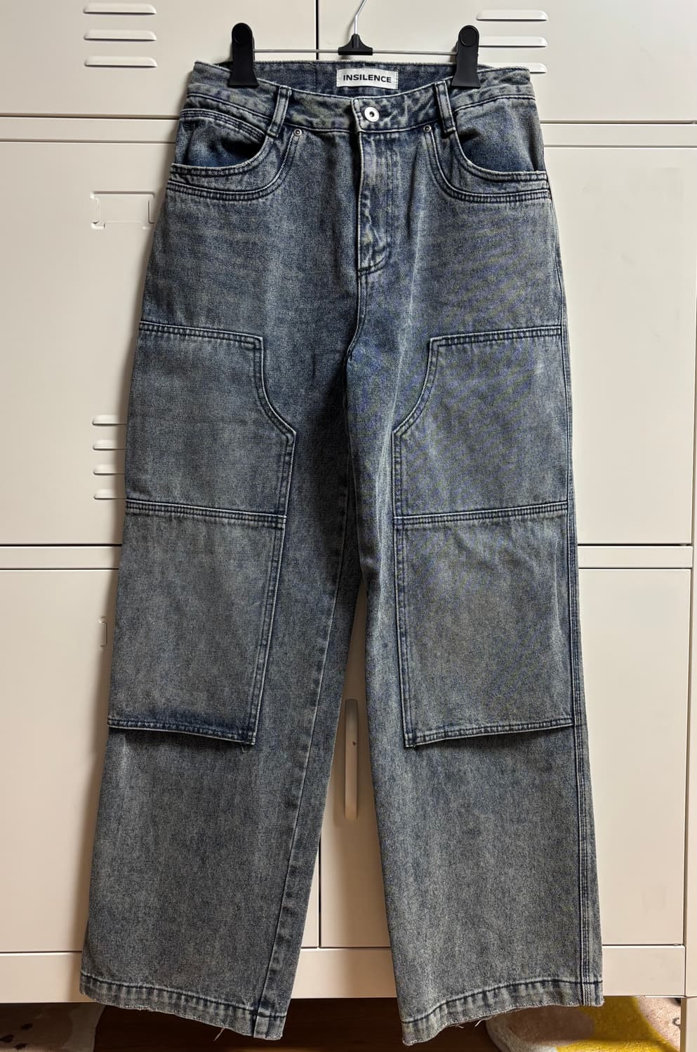 인사일런스 우먼 빈티지 카펜터 데님 WASHED BLUE 상품이미지2