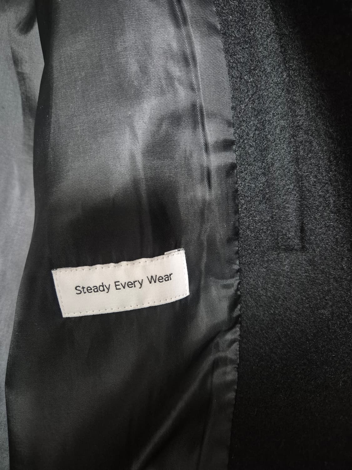 스테디에브리웨어 울 하프코트 1사이즈 판매 상품이미지6