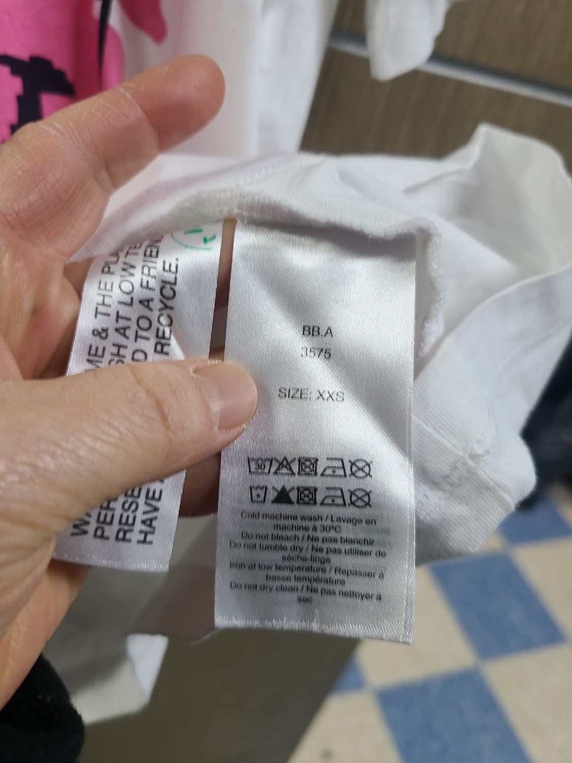 가니 반팔 티셔츠 xxs 상품이미지4