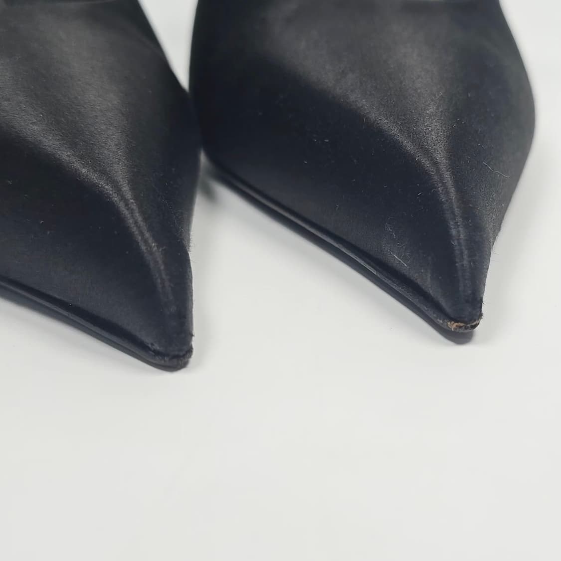 프라다 새틴 하이힐 뮬 슬링백 펌프스 ( 225 ) 상품이미지8