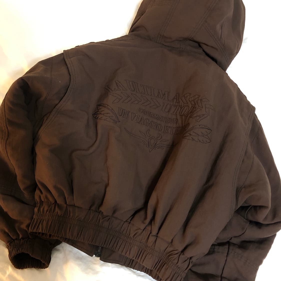 일본 빈티지크롭 유틸리티 점퍼 M 상품이미지3