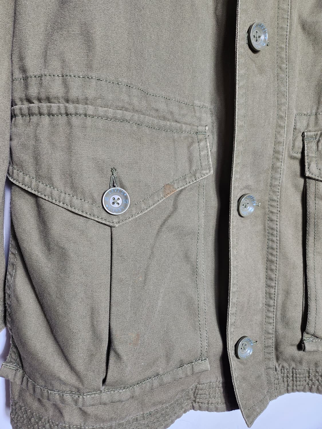 리바이스 밀리터리 후드 야상 자켓 상품이미지5