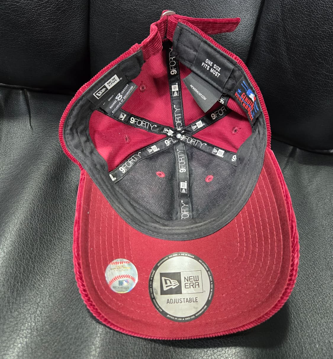 뉴에라 9FIFTY 뉴욕양키스 코듀로이 볼캡 ONE SIZE  상품이미지7