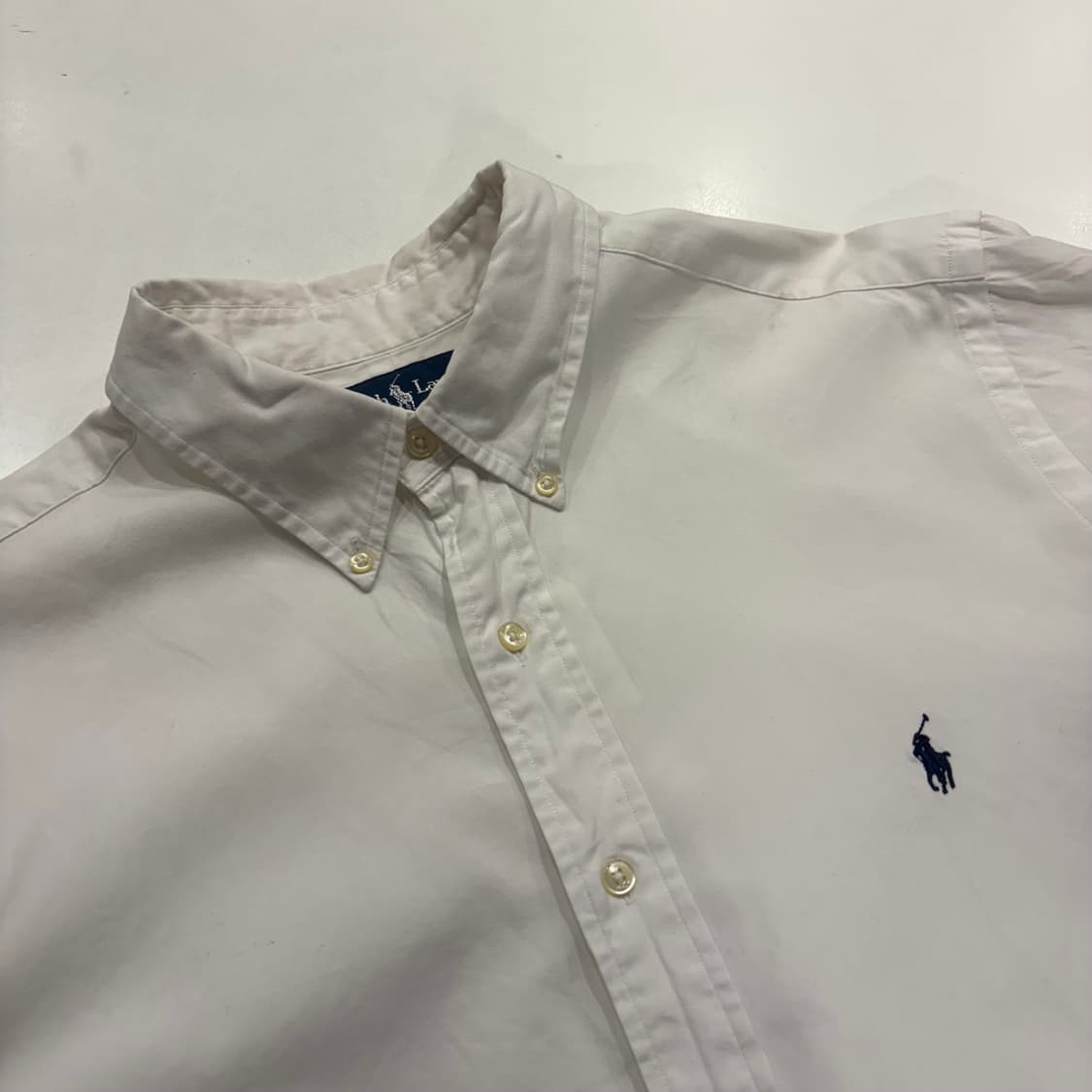 [XL] 폴로 랄프로렌 긴팔 셔츠 화이트 C251 상품이미지3