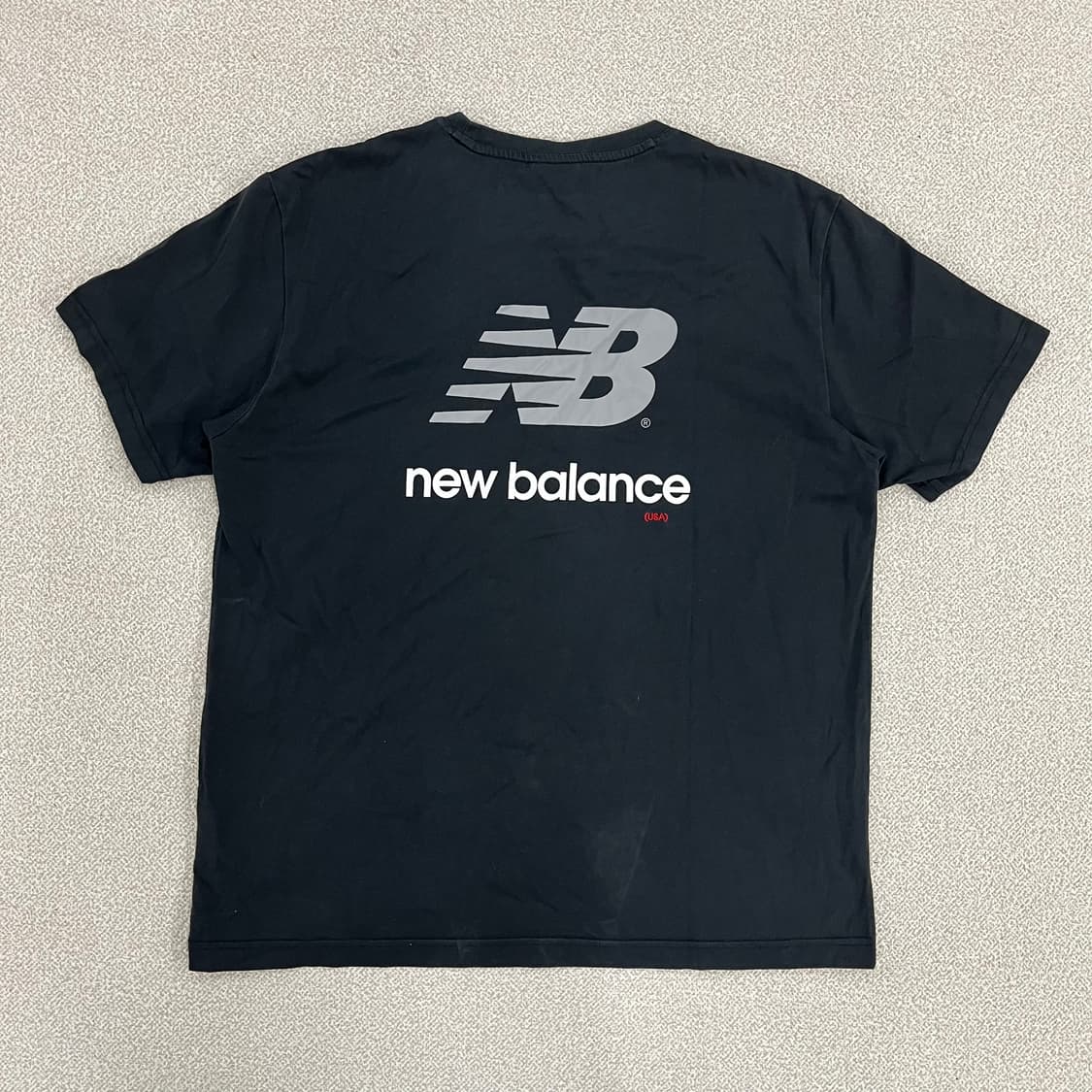 110 뉴발란스 백로고 반팔 티셔츠 0219M 상품이미지4