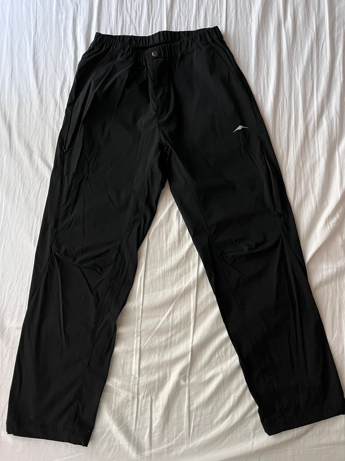 [M]고요웨어 벤틸레이션 커브드 팬츠 블랙 상품이미지1