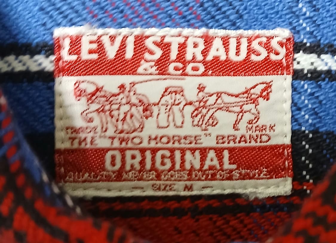 리바이스 빈티지  플란넬 셔츠 상품이미지2