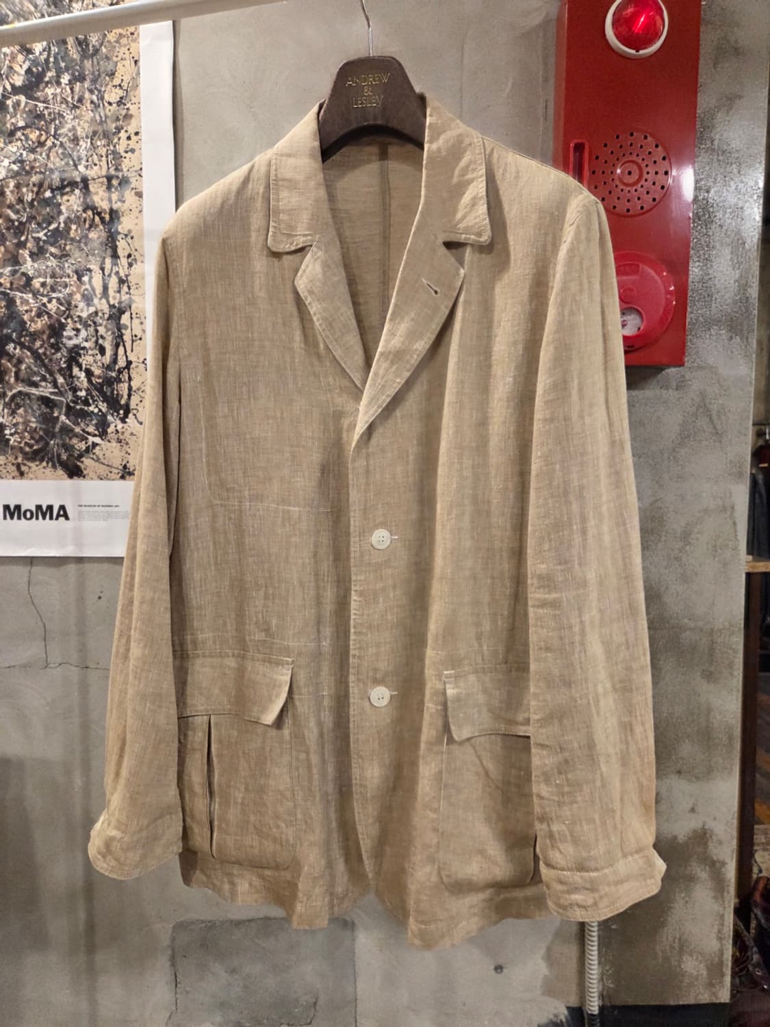 켄트 린넨자켓 상품이미지3