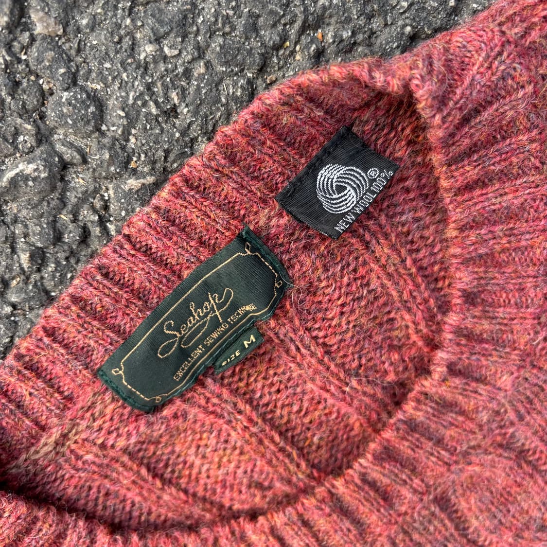 빈티지 씨숍 울 스웨터 상품이미지3