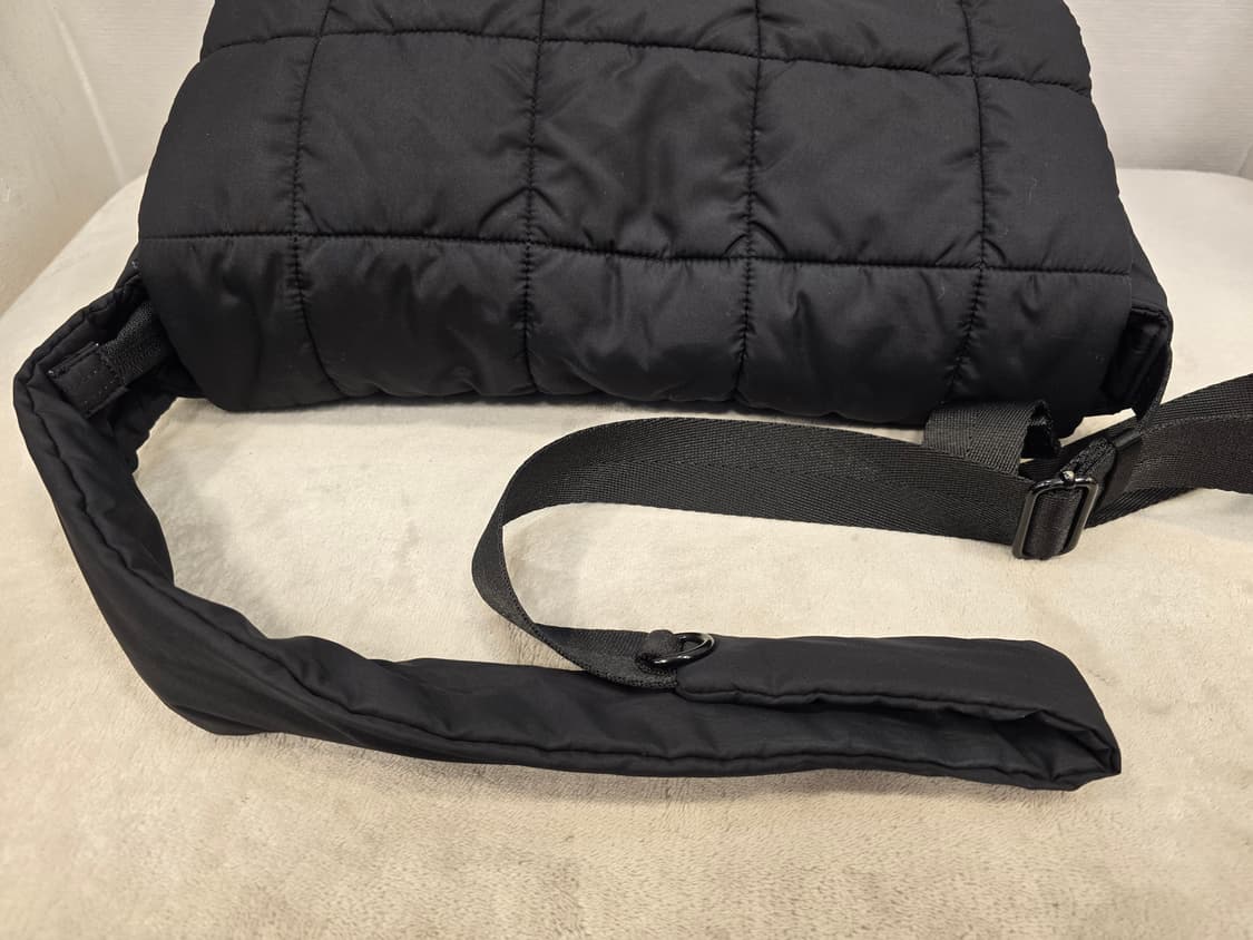 캉골 푸퍼 메신저백 L 블랙 상품이미지6