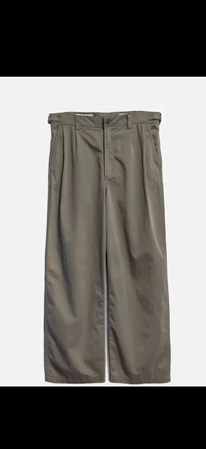 (새상품)고낙 워시드 치노팬츠 올리브 카키 2(M) 상품이미지1