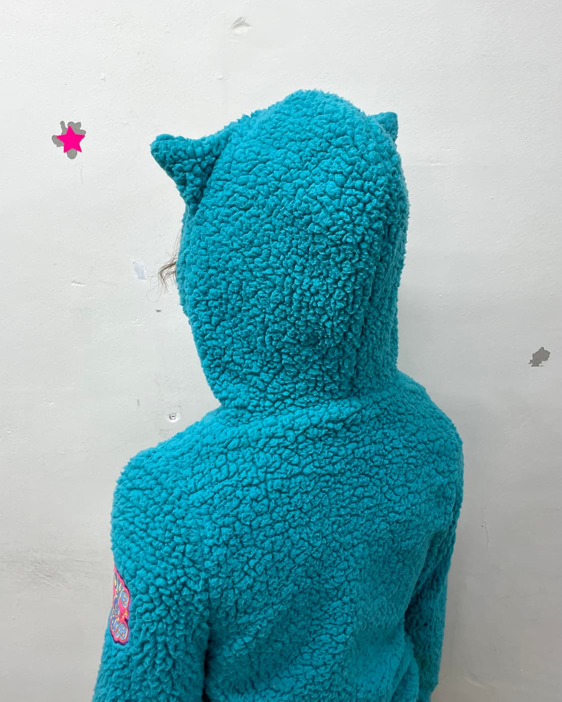 Devil's Yellow Leopard Blue Fleece  상품이미지6