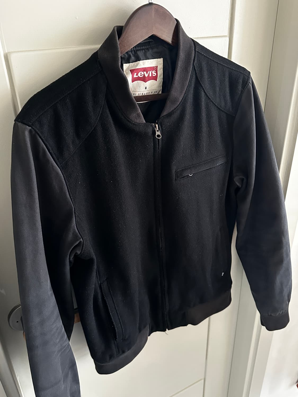 Levis 울 집업 블루종  상품이미지1