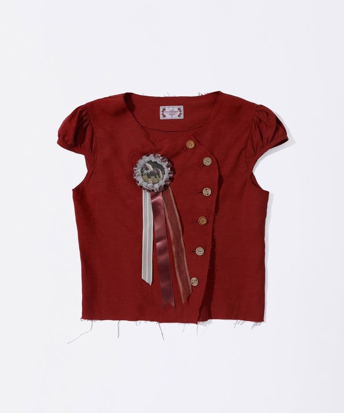 [새상품] 스컬프터 Rosetta Puff Shirt Scarlet M 상품이미지1