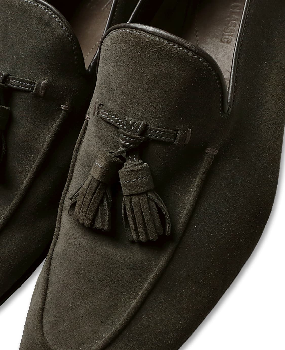 맥나니 [Magnanni] 분 클래식 스웨이드 언라인드 테슬 로퍼 상품이미지3