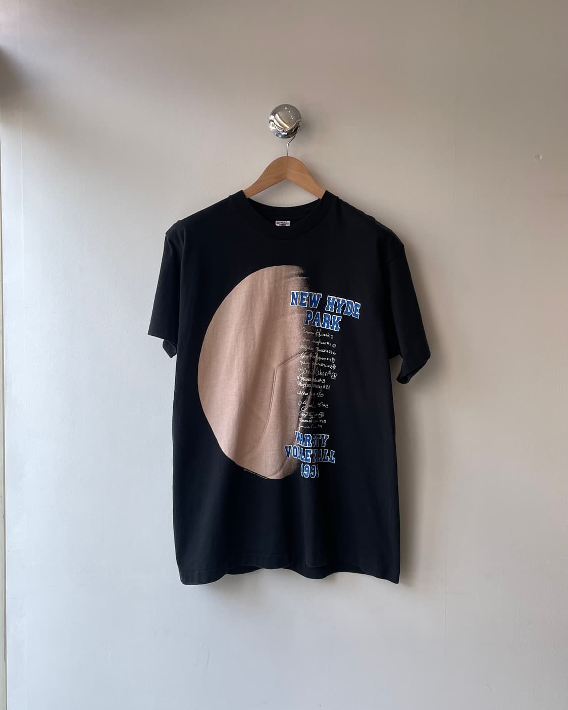 90s USA New hide park Volleyball T-shirt 상품이미지1
