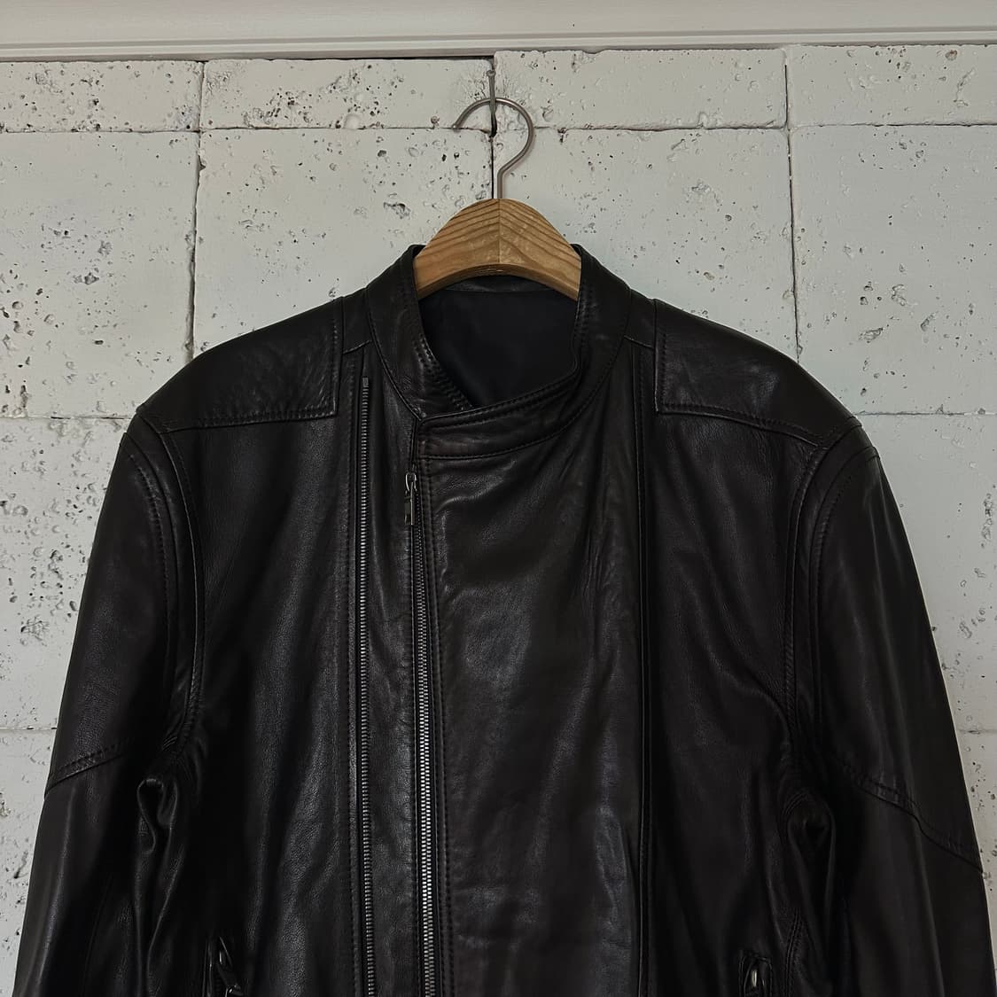 110 솔리드옴므 양가죽 자켓 상품이미지2