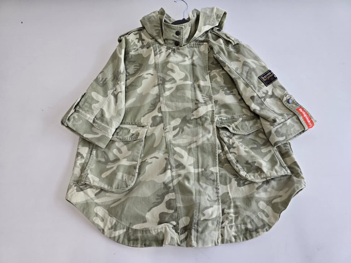 수퍼드라이 카모 밀리터리 자켓 XS 상품이미지7