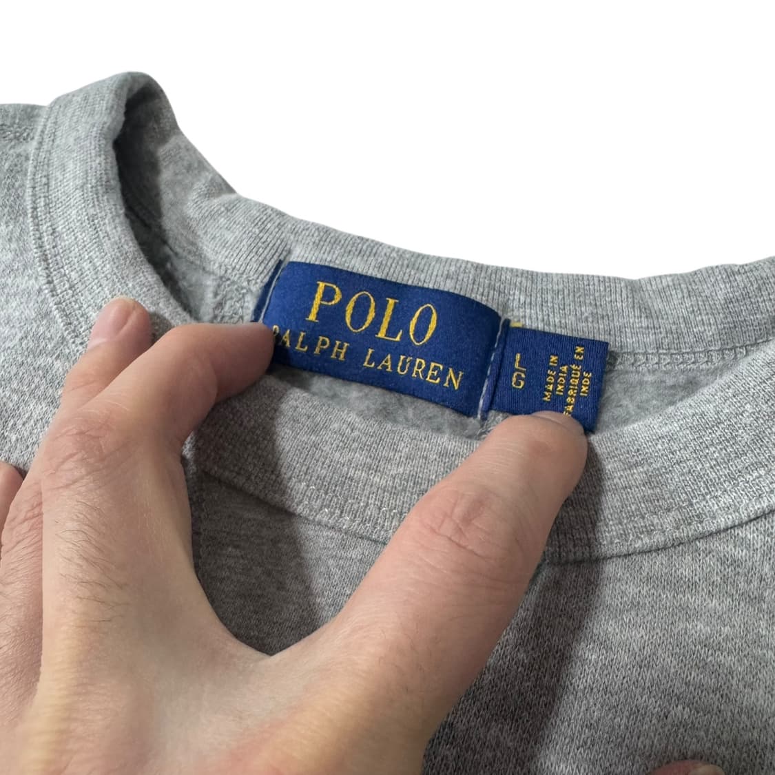 신형 폴로 랄프로렌 그레이 맨투맨 상품이미지3