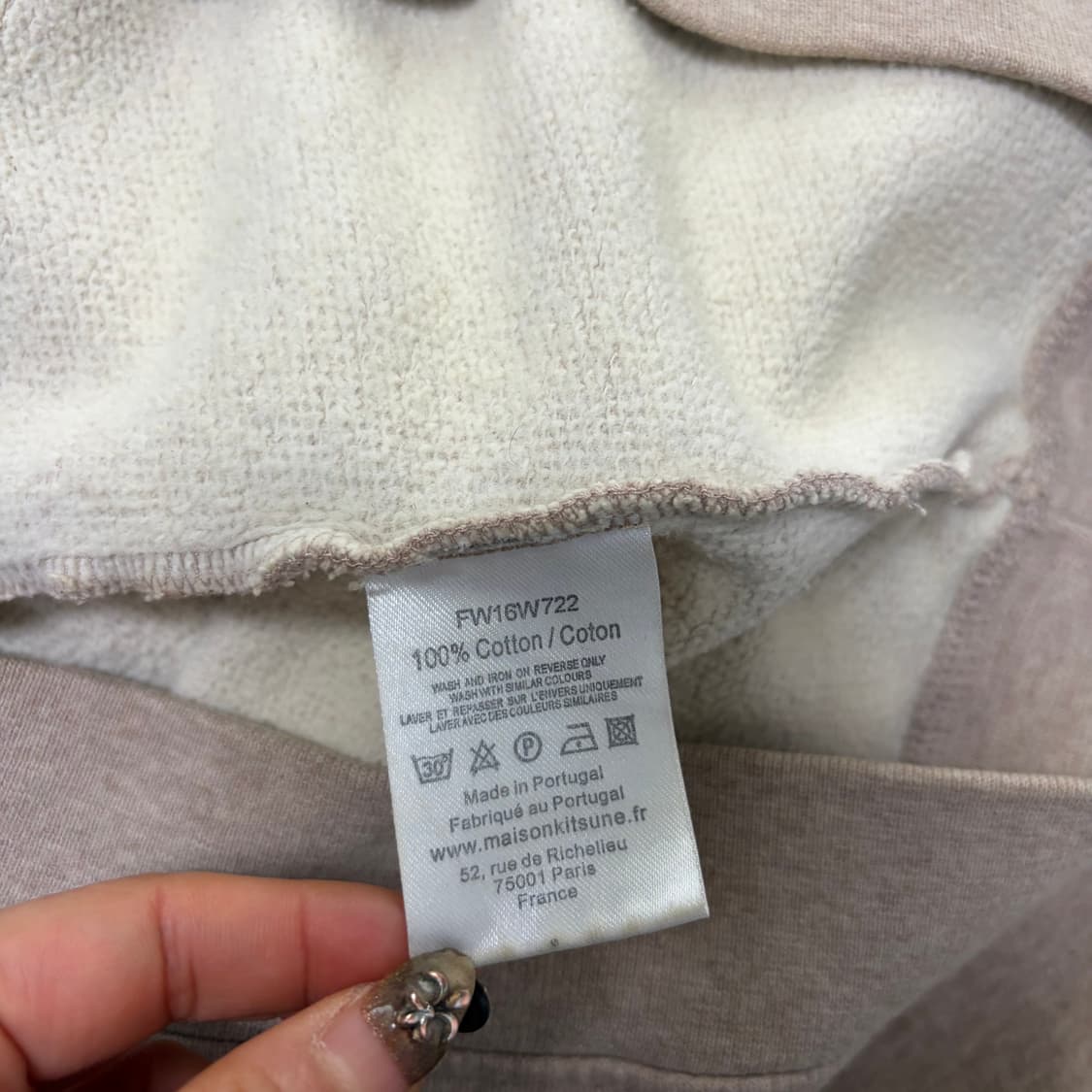 메종키츠네 맨투맨[1908] 상품이미지7