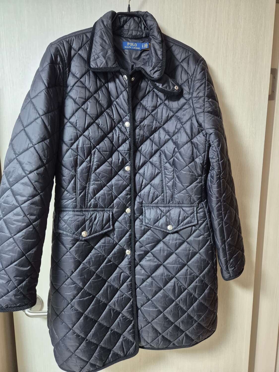 (23년) 폴로 랄프로렌 퀄트 패딩 누빔 코트 패딩코트 라지 큐알신형 상품이미지2