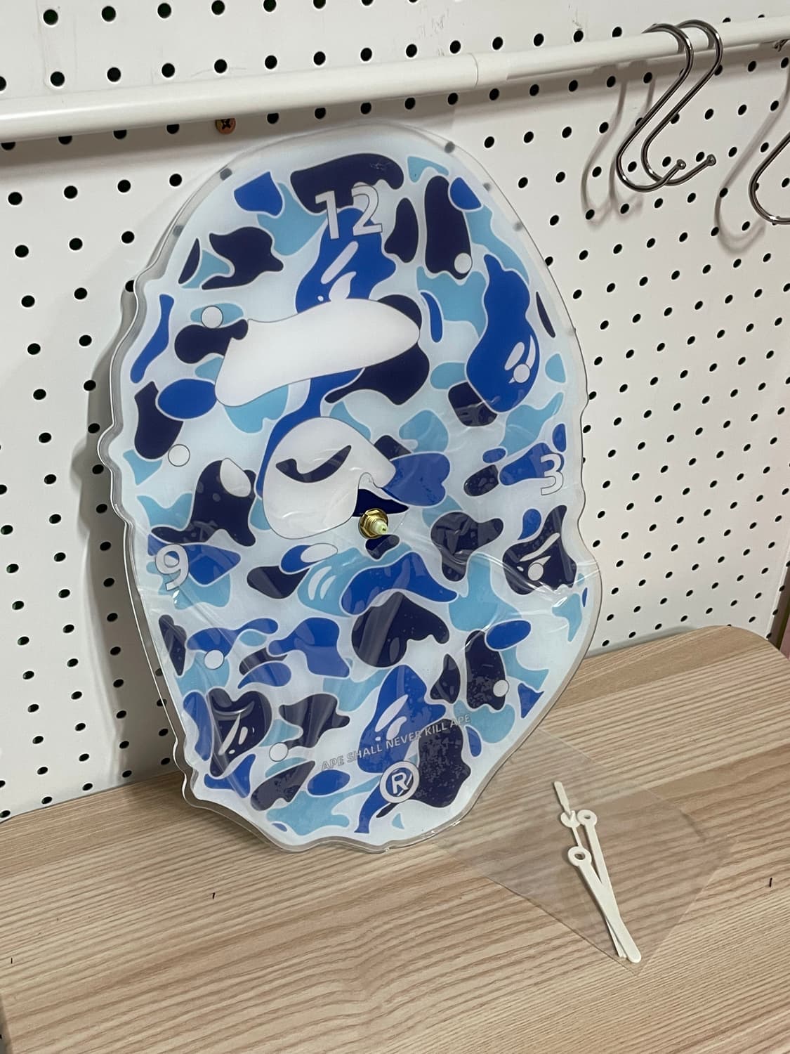 베이프 인테리어 벽시계 미사용 중고품 상품이미지1