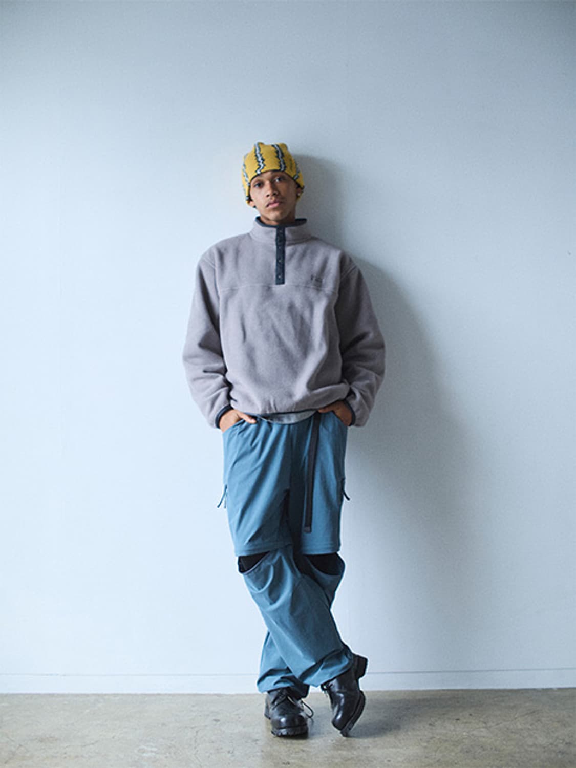 세단올퍼포즈 플리스 스냅 풀오버 자켓 XL사이즈 새상품 판매 상품이미지2