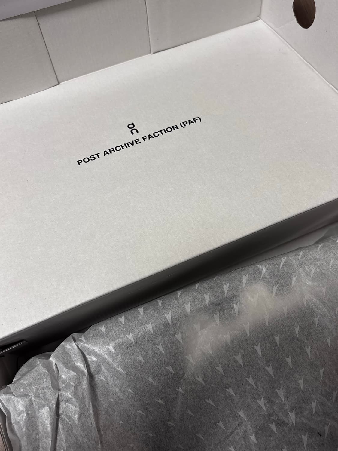 온 러닝 x 포스트 아카이브 팩션(파프) 클라우드 몬스터 하이퍼 블랙 상품이미지3