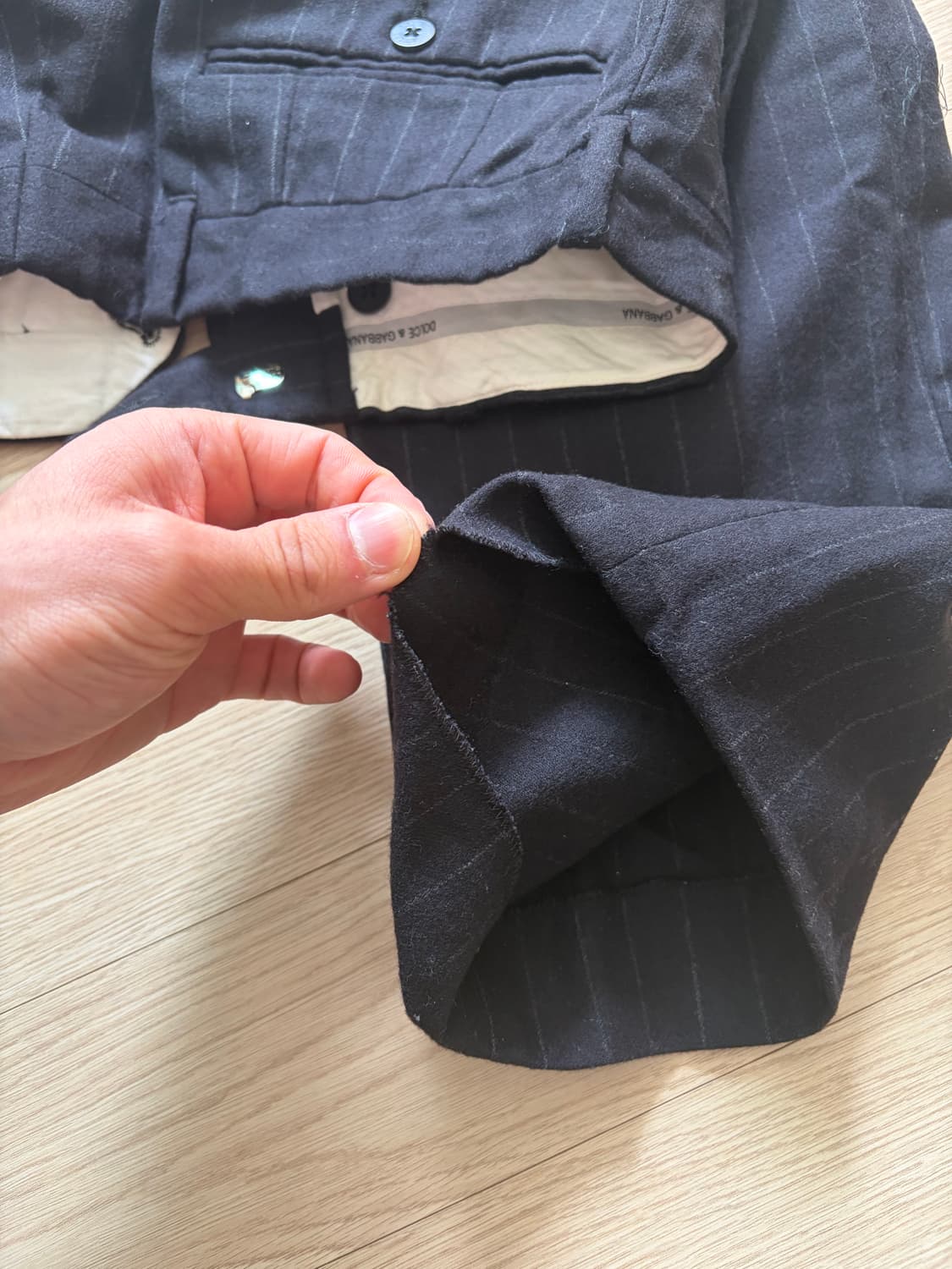 Dolce&Gabbana wool striped trousers  상품이미지5