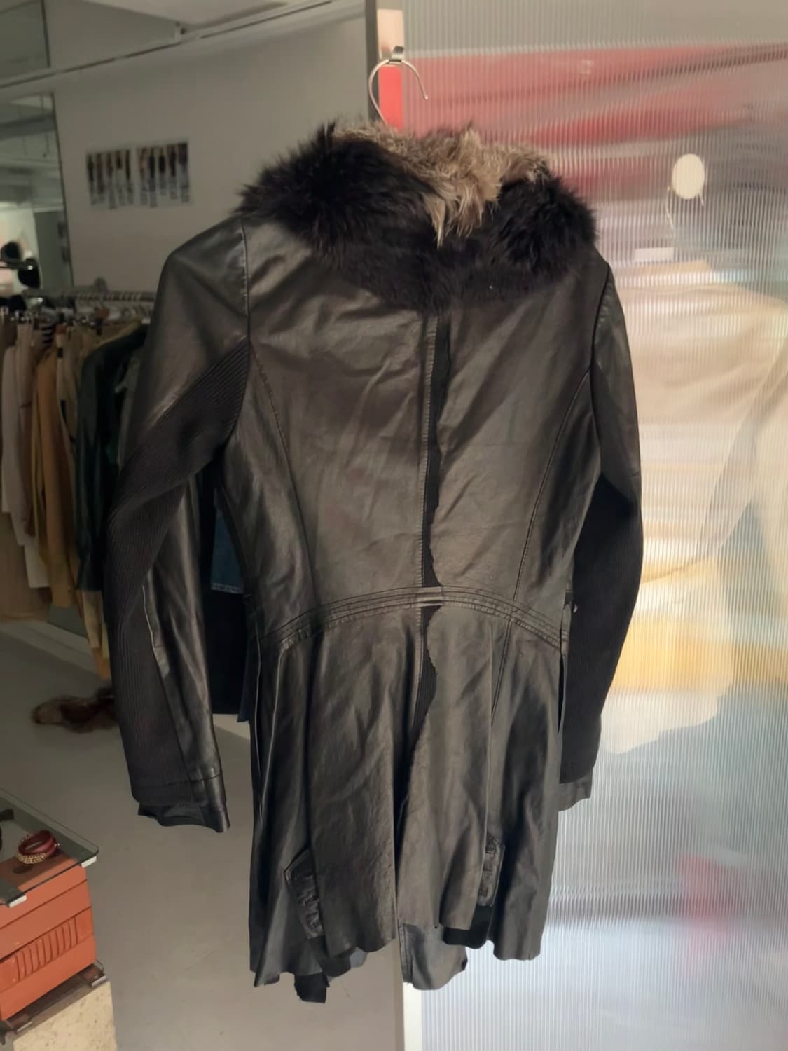 퍼 레더자켓  상품이미지5